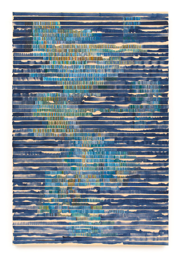 painting. Acrylic on wood panel © Visakh Menon