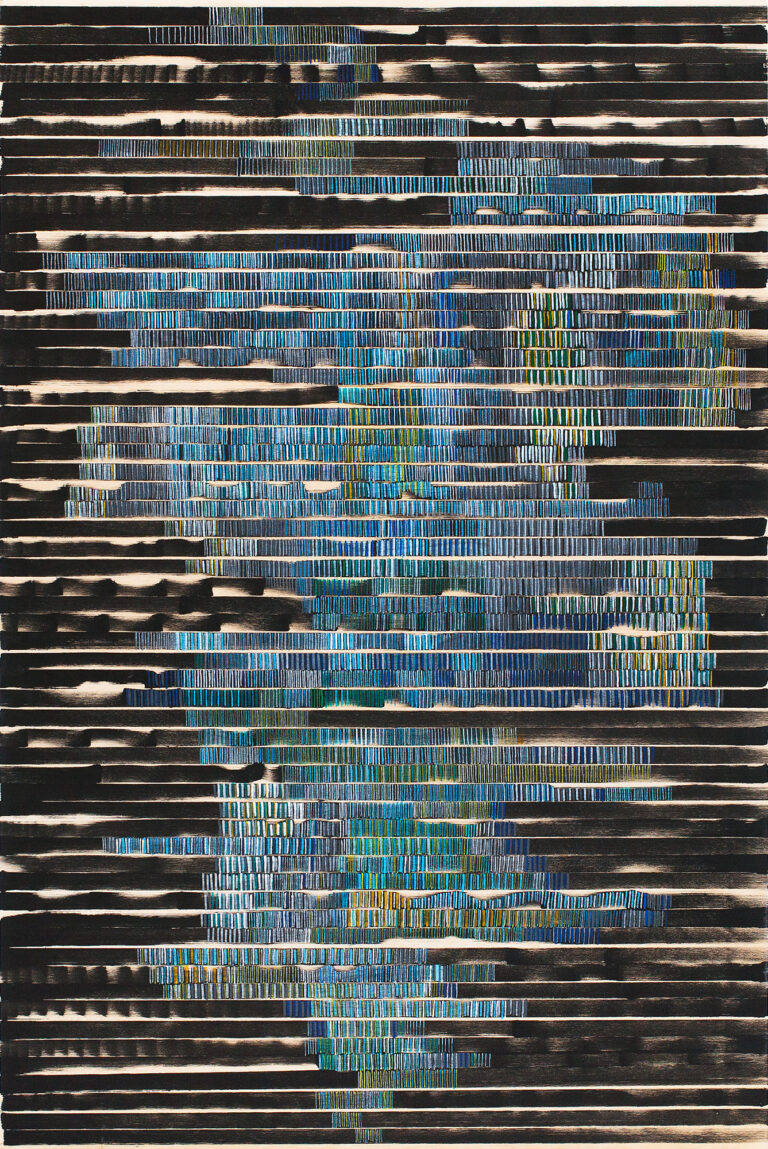 painting. Acrylic on wood panel © Visakh Menon