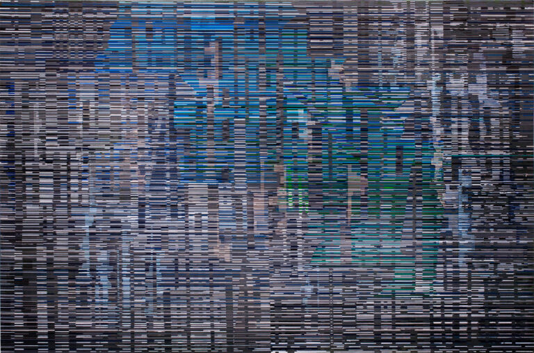 painting. Acrylic on wood panel © Visakh Menon