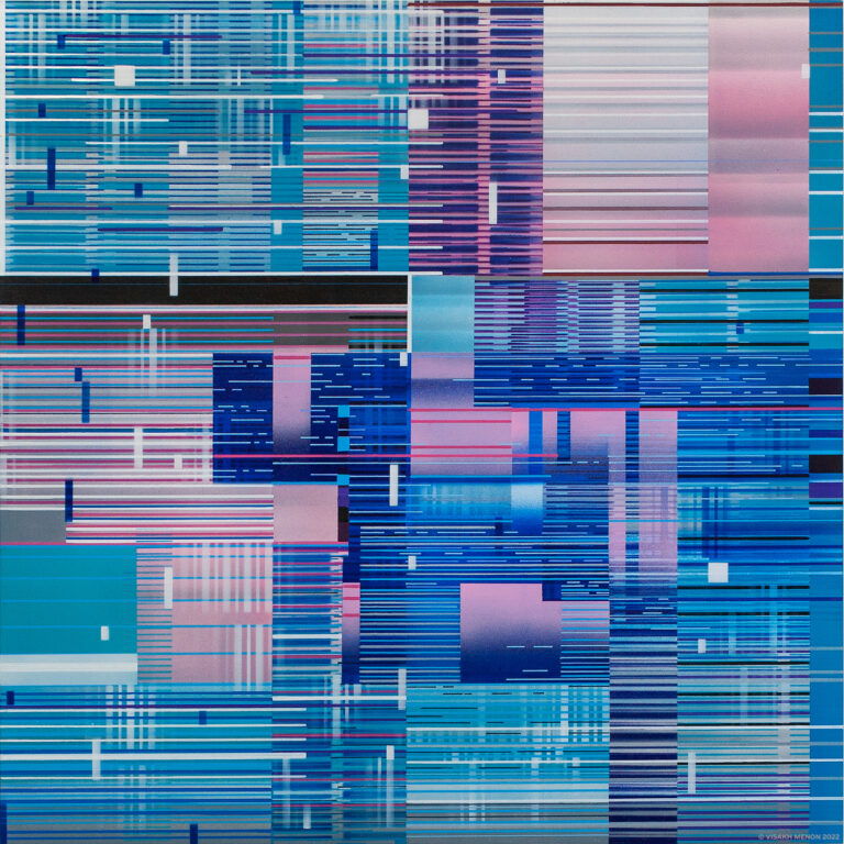 painting. acrylics on wood panel © Visakh Menon