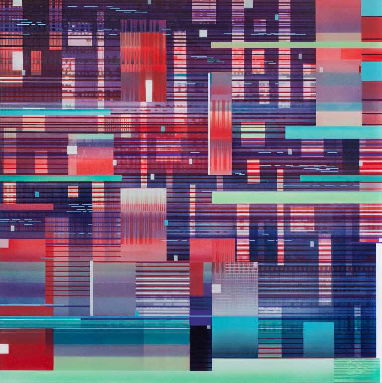 painting. acrylics on wood panel © Visakh Menon