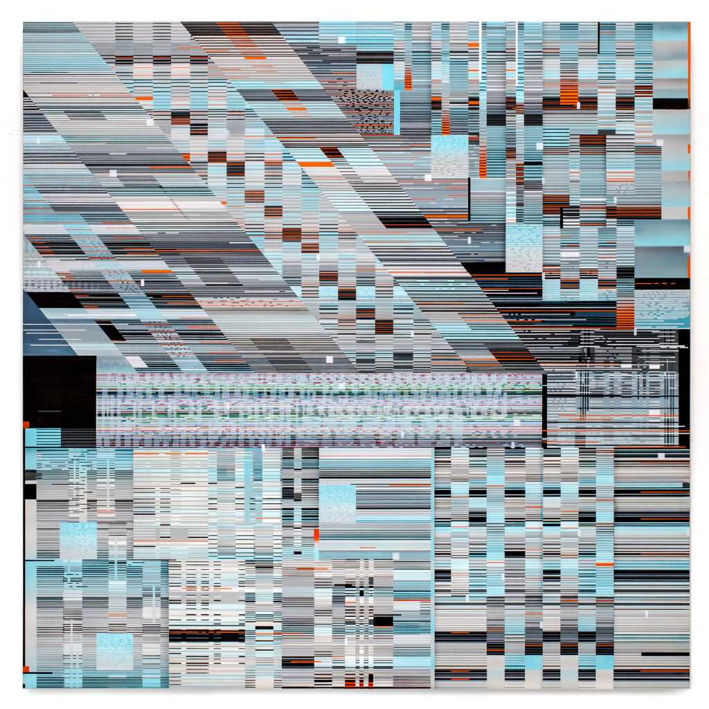 acrylic on wood panel © Visakh Menon