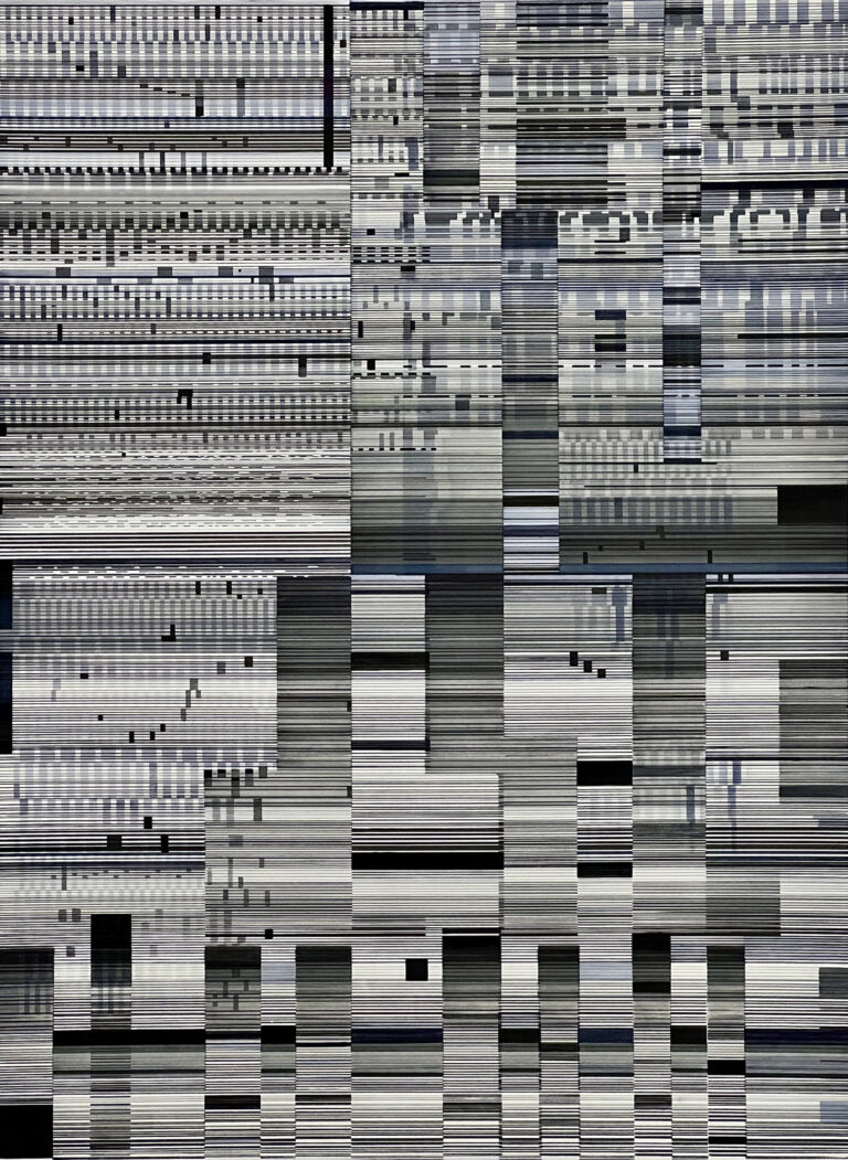 drawing. Acrylic & Archival India Ink on Fabriano 300GSM watercolor paper. 30 X 22in. 2022 © Visakh Menon