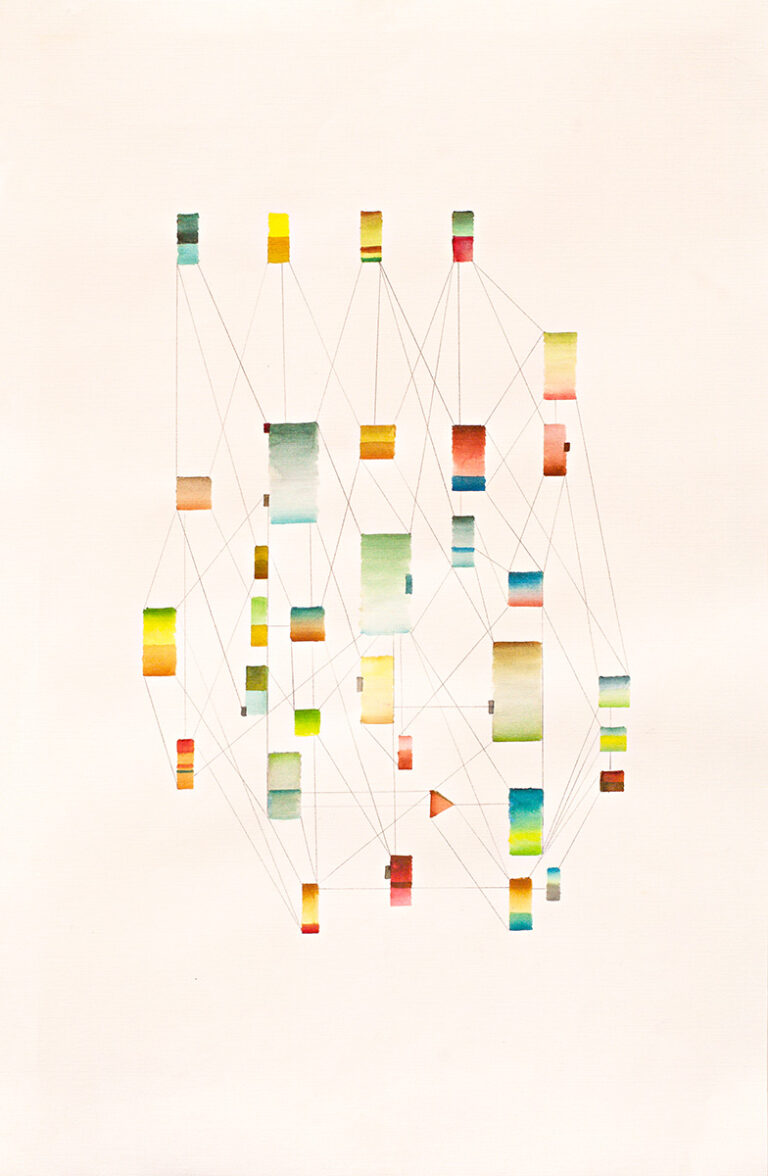 painting. Ink on paper © Visakh Menon