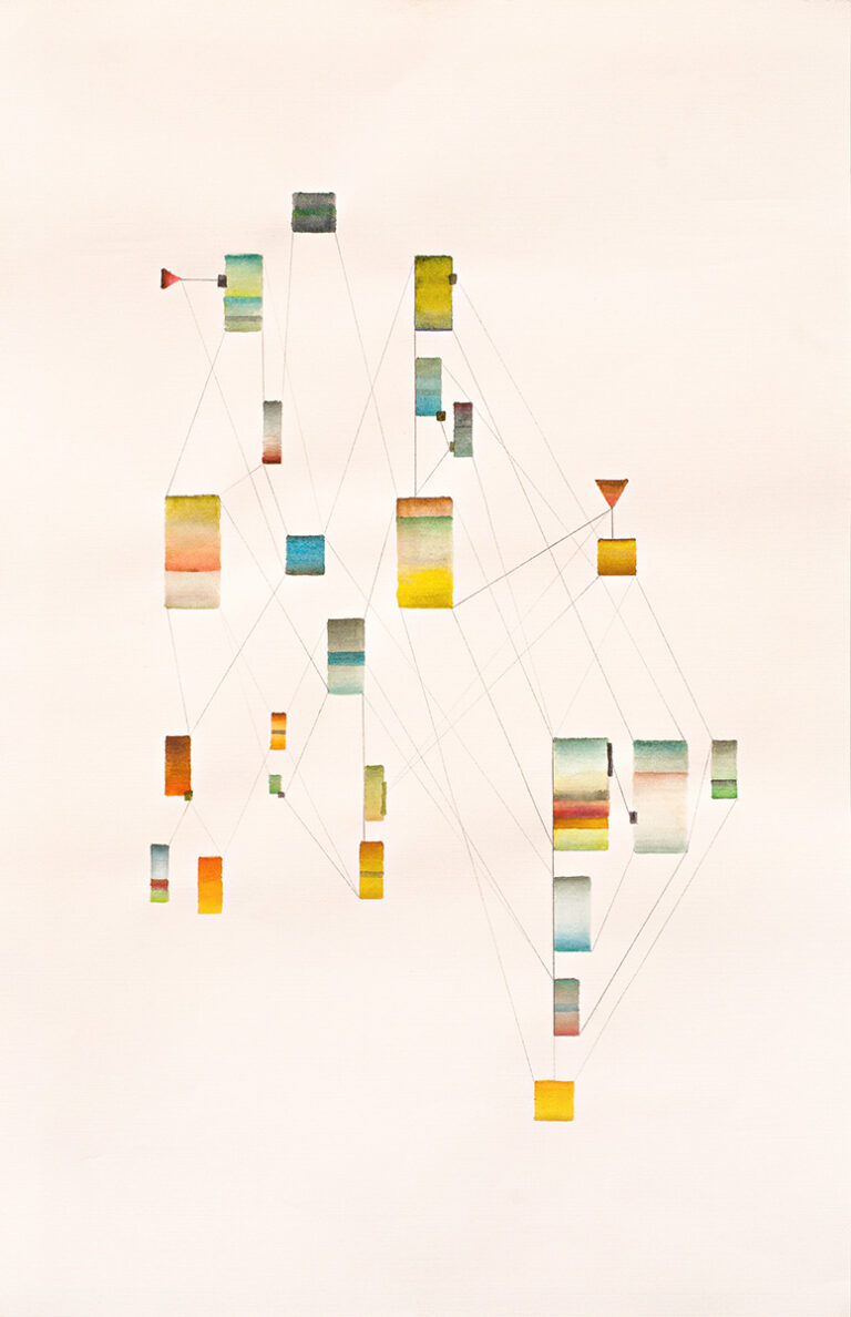 painting. Ink on paper © Visakh Menon