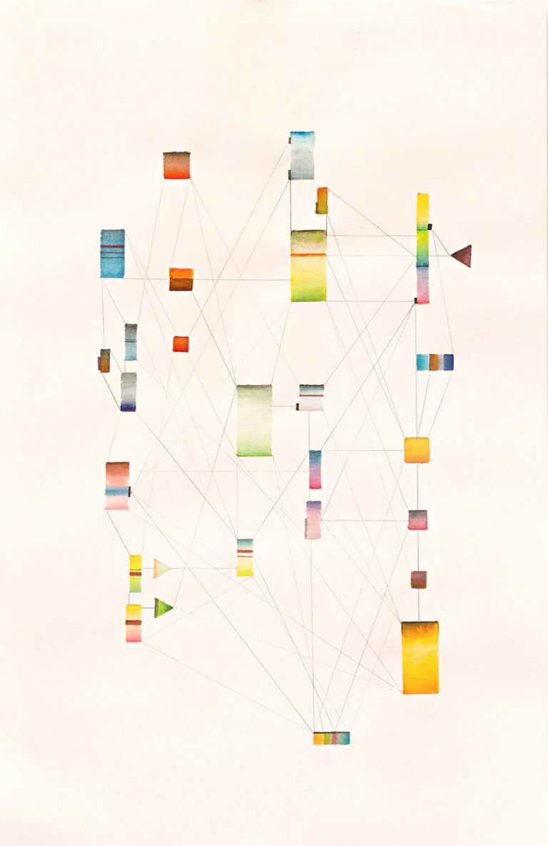 painting. Ink on paper © Visakh Menon