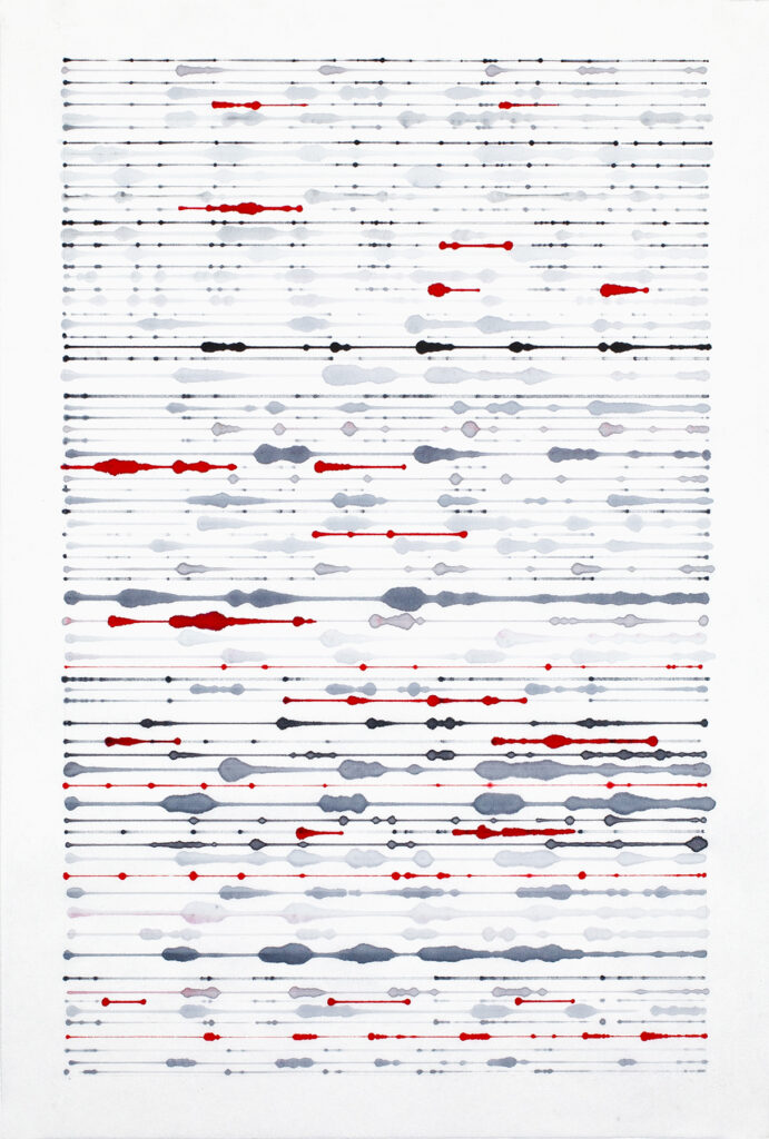 ink on kozo paper © Visakh Menon