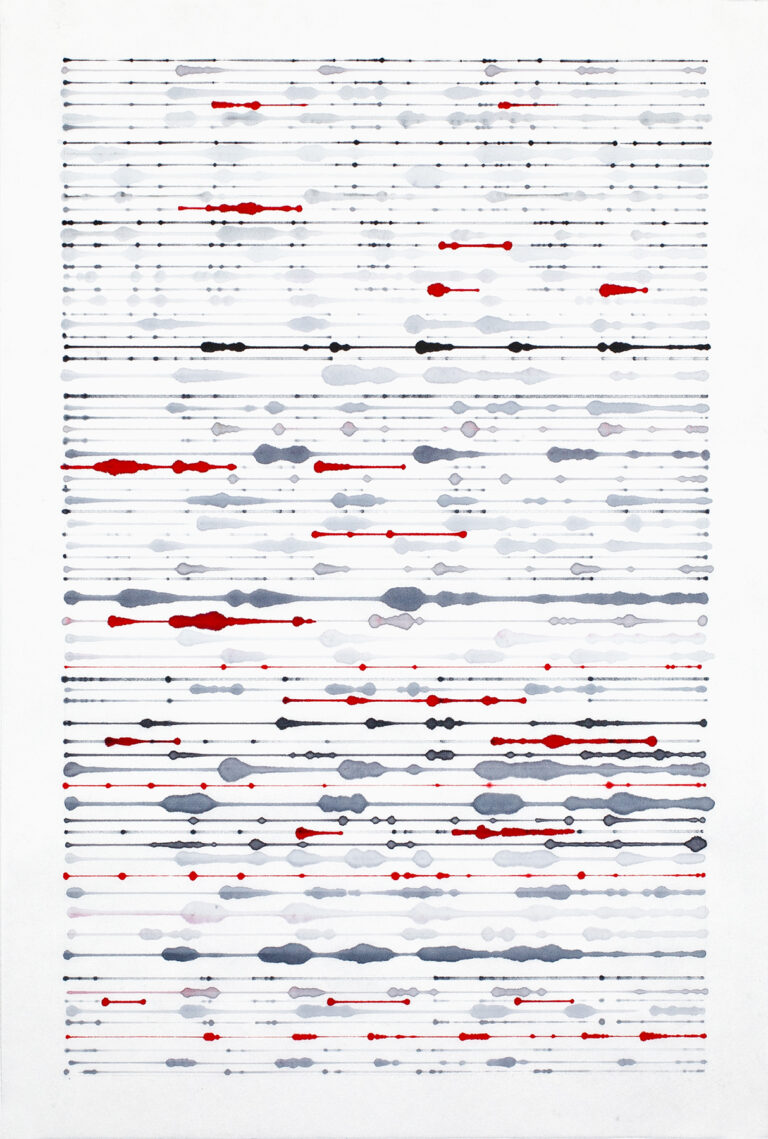 ink on kozo paper © Visakh Menon