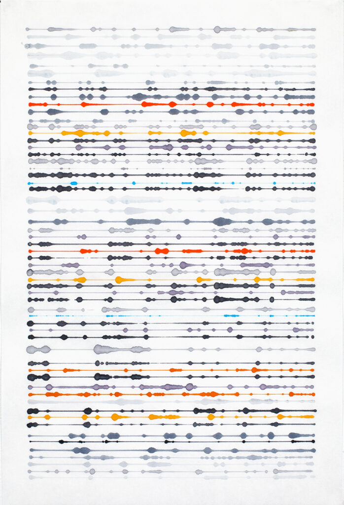 ink on kozo paper © Visakh Menon