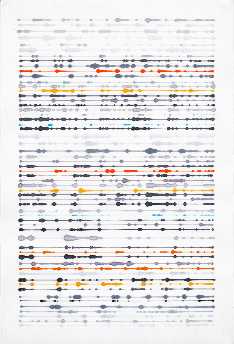 ink on kozo paper © Visakh Menon