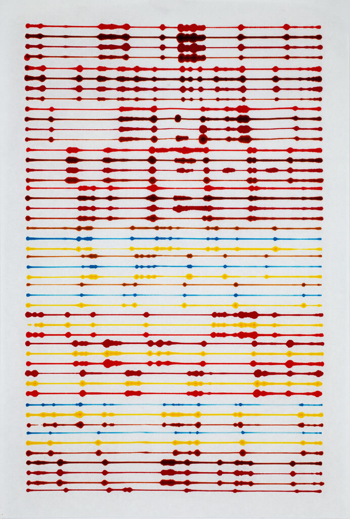ink on kozo paper © Visakh Menon