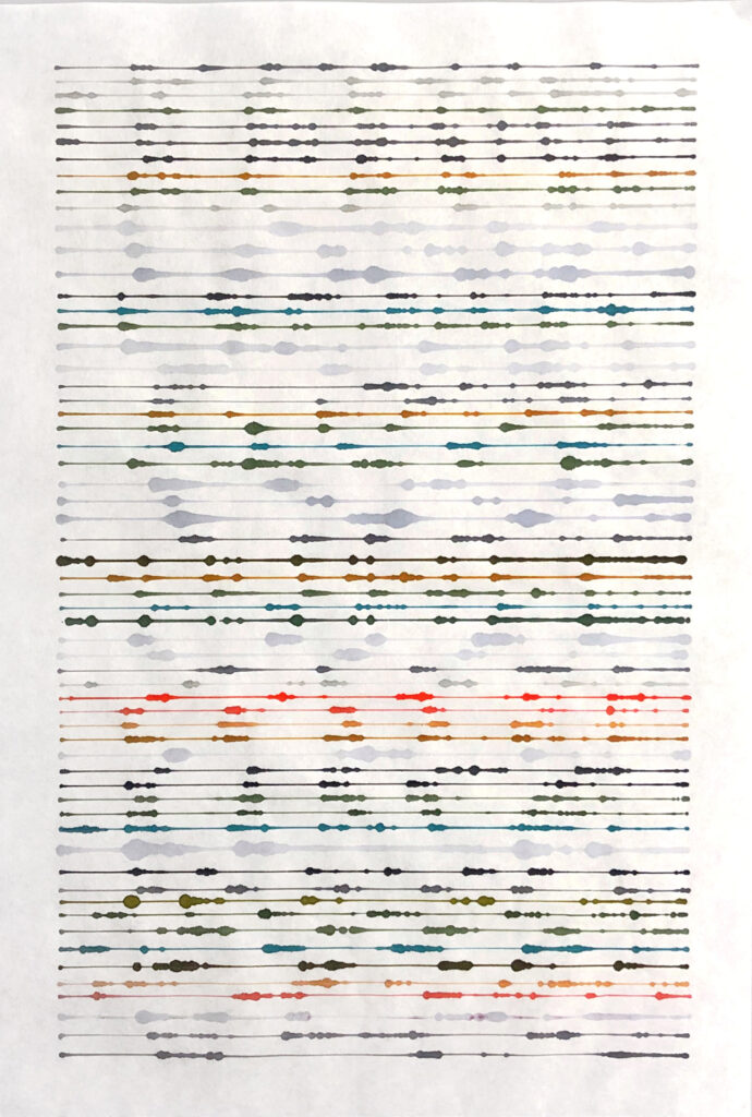 ink on kozo paper © Visakh Menon