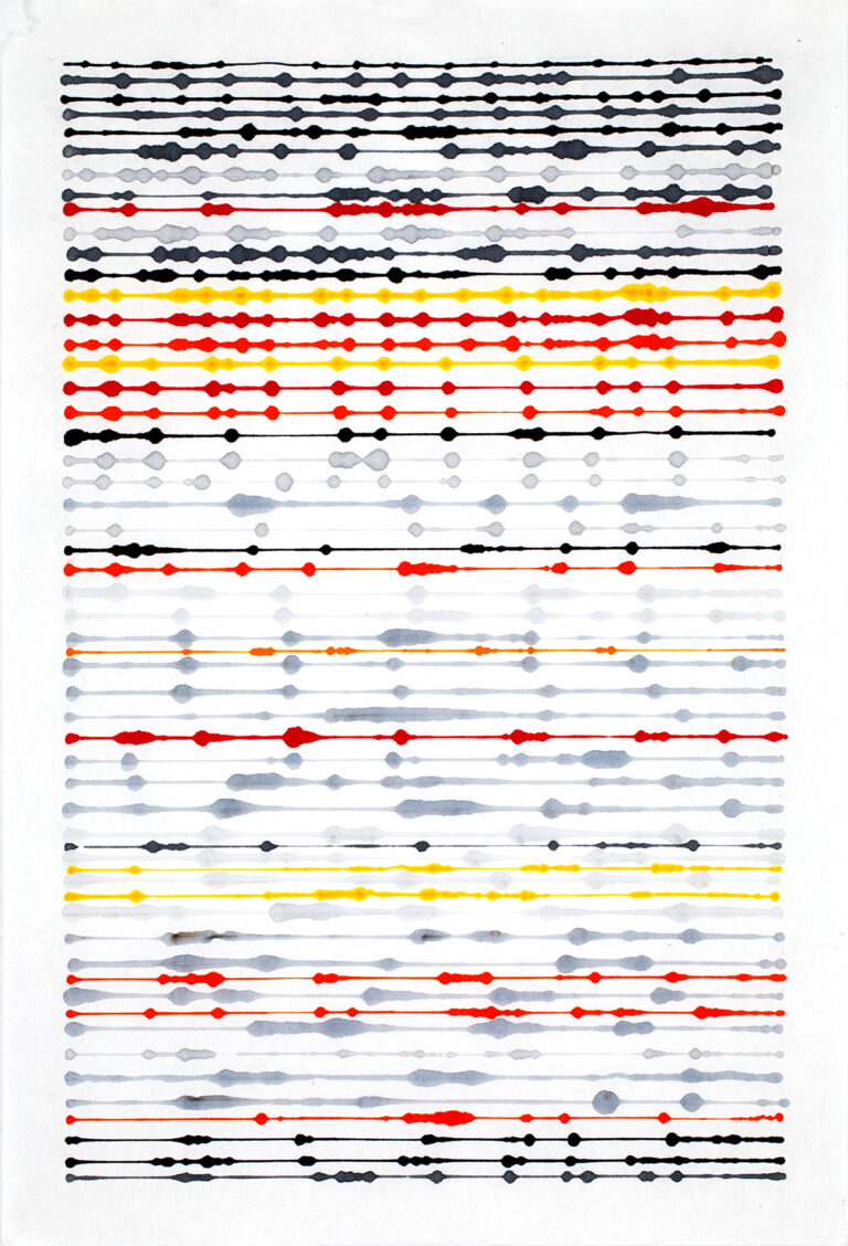 ink on kozo paper © Visakh Menon