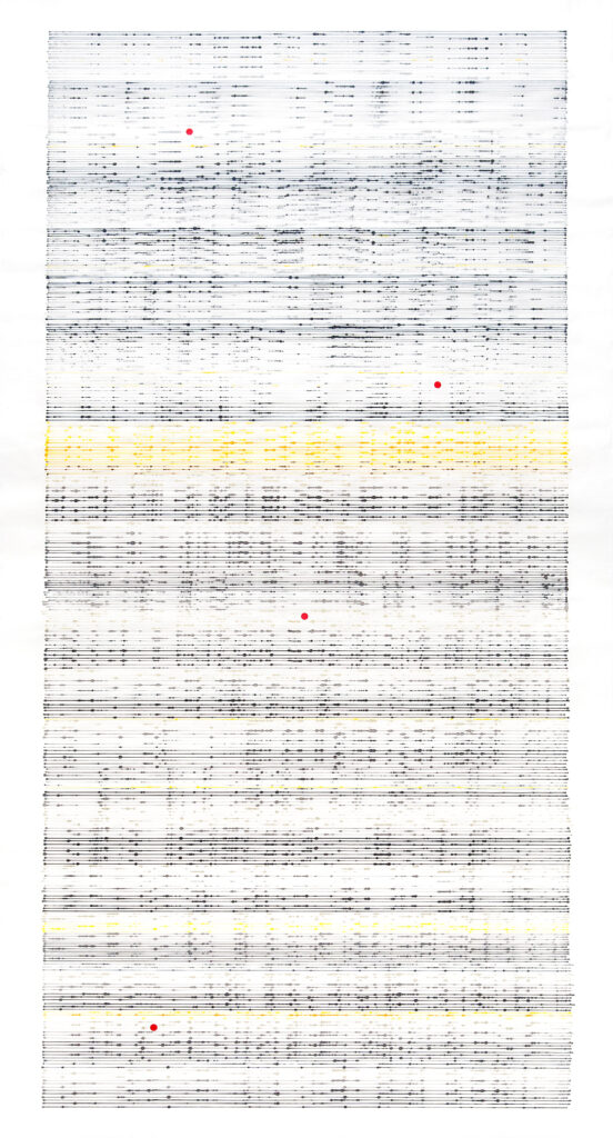 Ink on double xuan rice paper © Visakh Menon