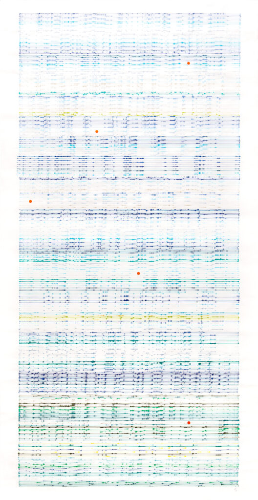 Ink on double xuan rice paper © Visakh Menon