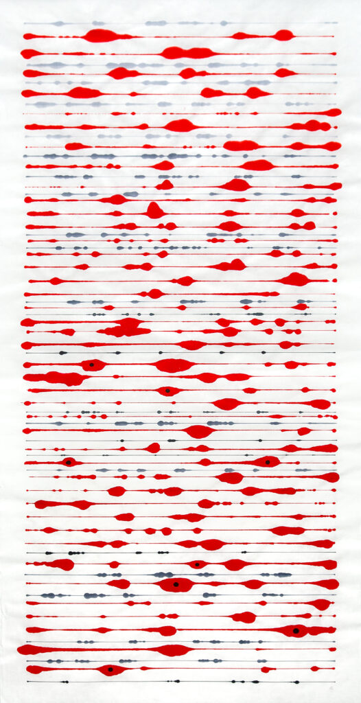 ink on double xuan rice paper © Visakh Menon