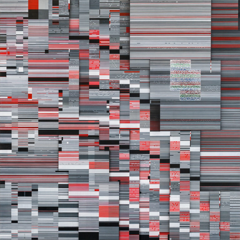 painting. acrylic on wood panel © Visakh Menon