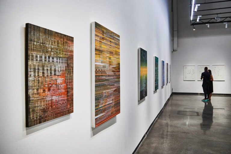 Gallery images Signal to Noise - visakh menon solo show. 1x1 gallery Dubai