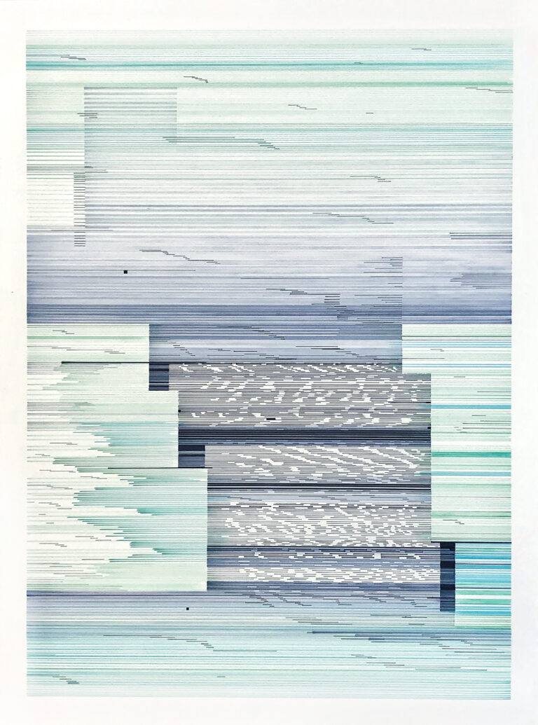 drawing.Archival India Ink on Fabriano 300GSM watercolor paper. 24 X 18. Aug 14. 24 X 18. 2019 © Visakh Menon