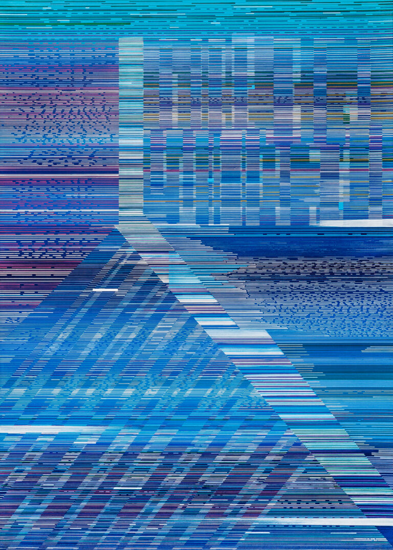 painting. Acrylic on Fabriano 640GSM Board mounted on wood panel © Visakh Menon