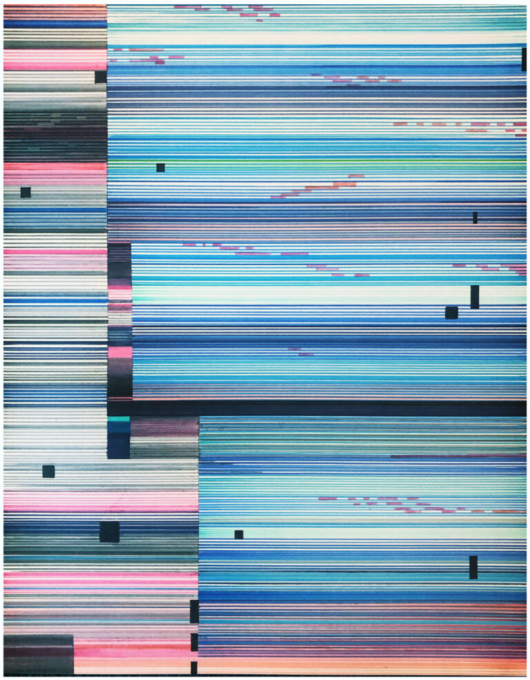 painting. acrylic & paint markers on paper © Visakh Menon