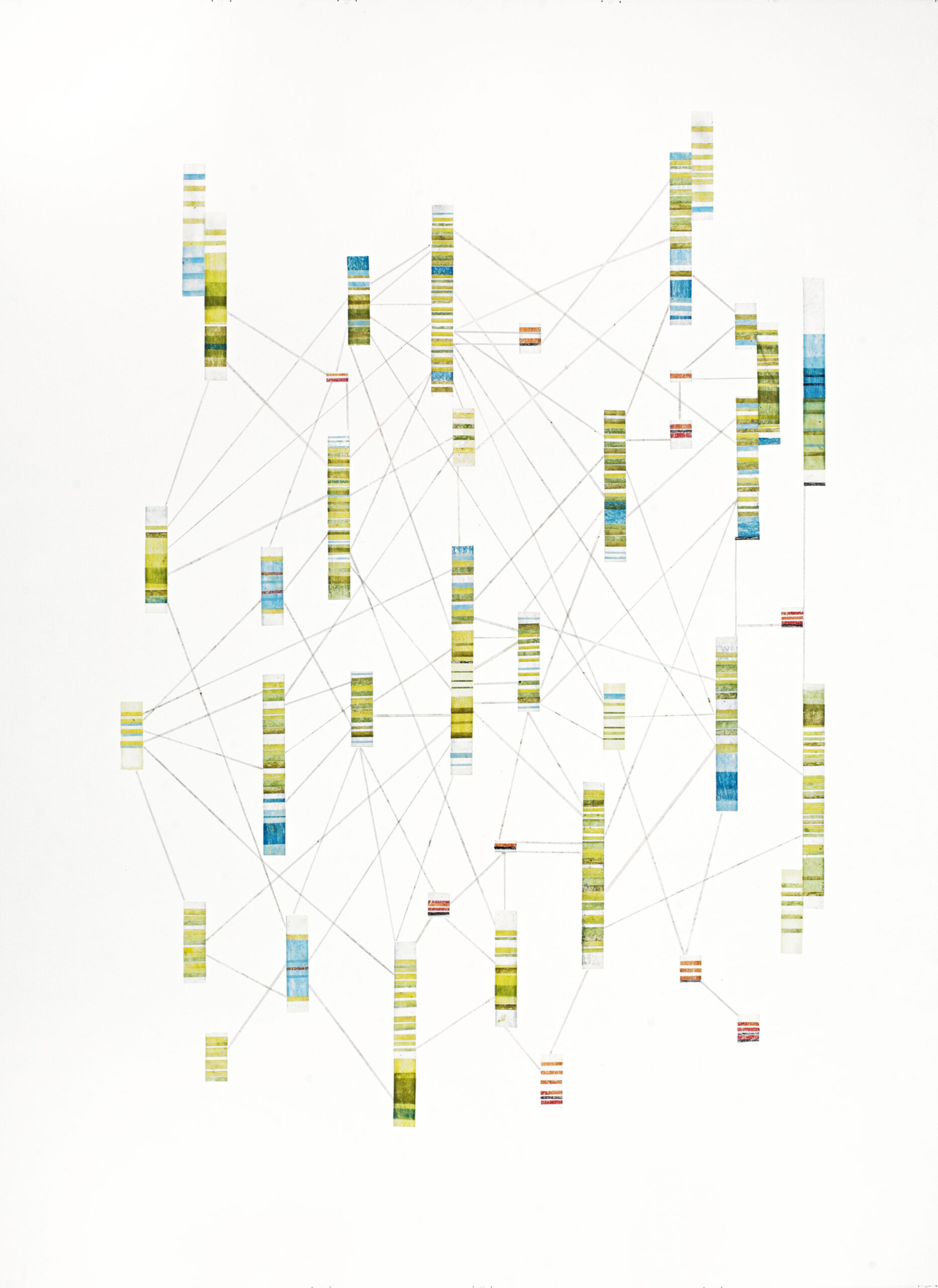 painting. Clear tape & pastels on Fabriano 600GSM board © Visakh Menon