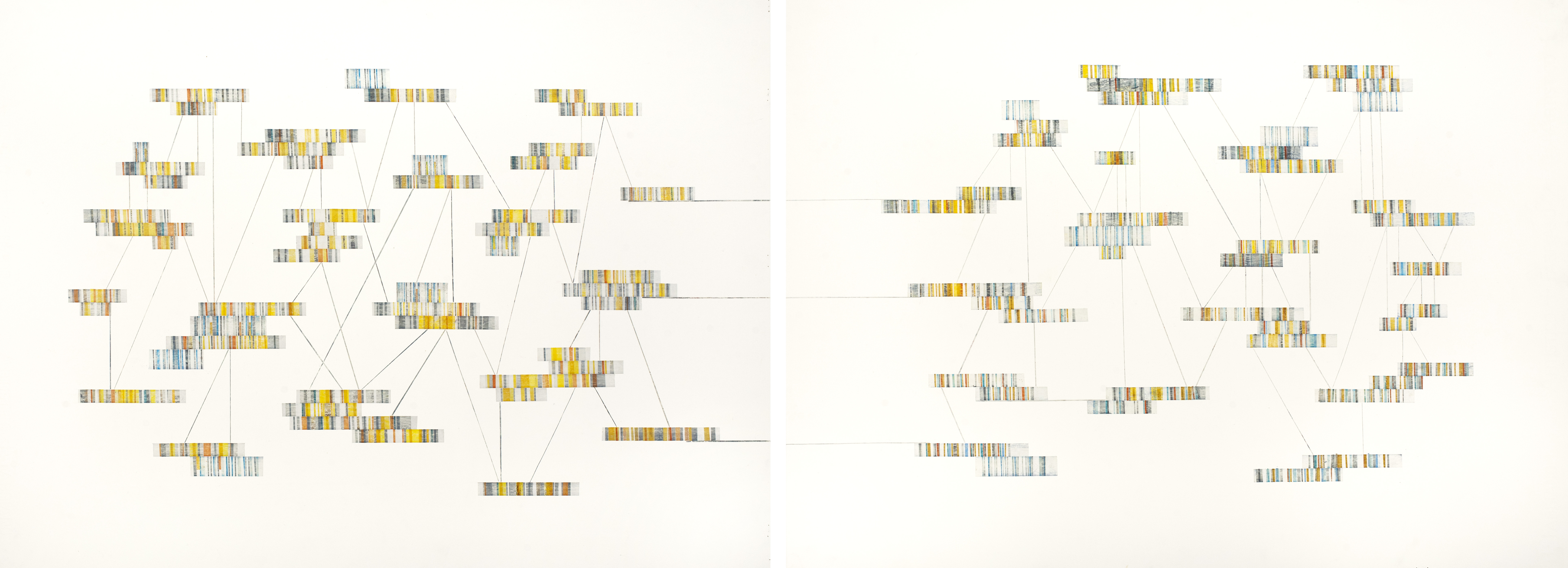 painting. Clear tape & pastels on Fabriano 600GSM board © Visakh Menon